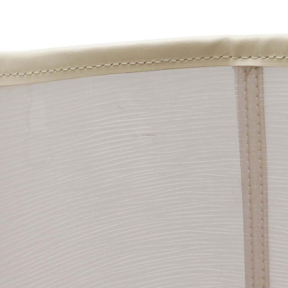 LOUIS VUITTON Epi Plage Lagoon Bay Tote Bag, Vinyl Leather, Coconut, Clear Go... - Picture 10 of 10